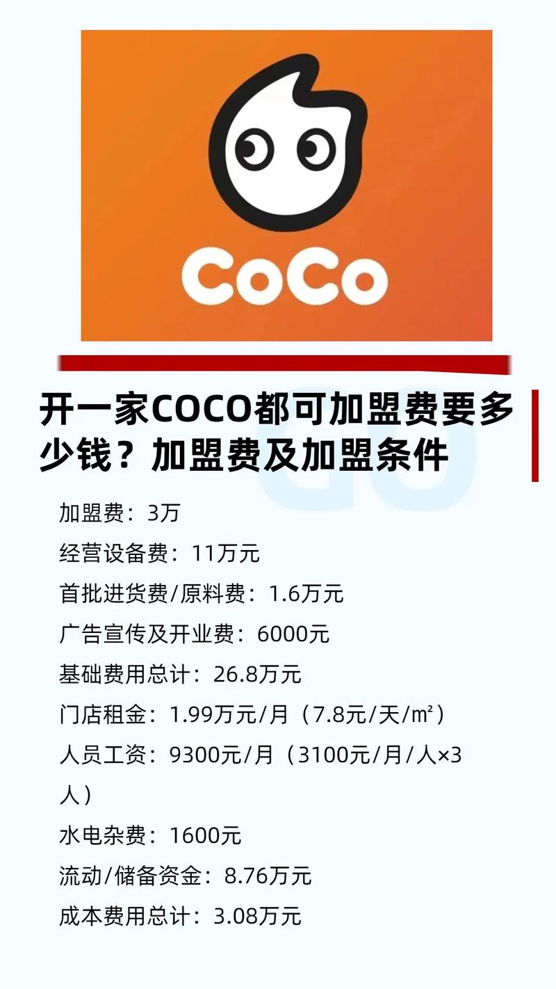 CoCo奶茶开启招商