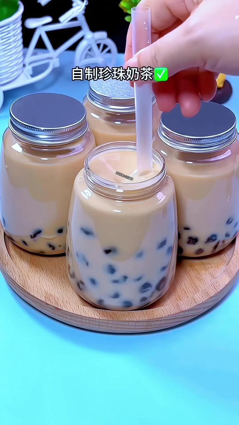 奶茶店里的奶茶怎么做的